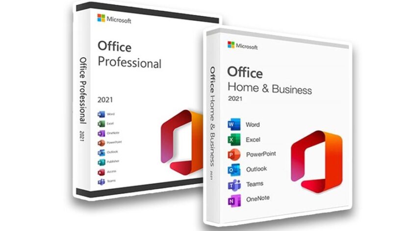 Microsoft Office Professional And Office Home Business Image 840w 472h 