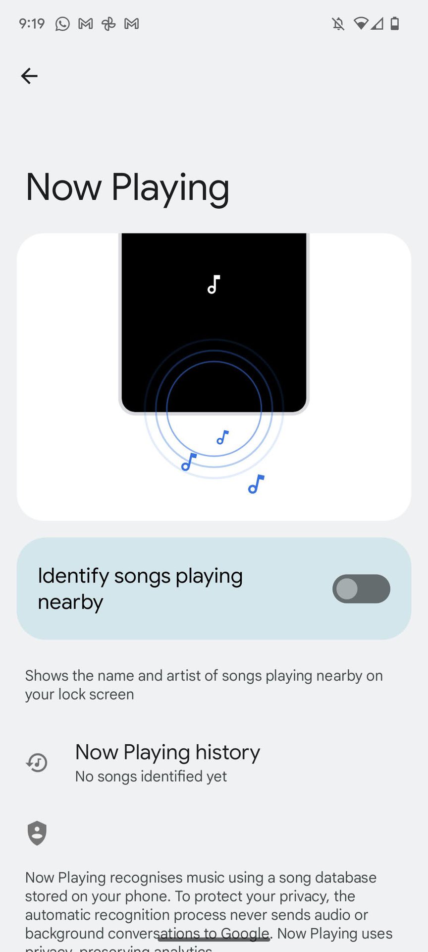 How Google's Pixel 2 Now Playing song identification works