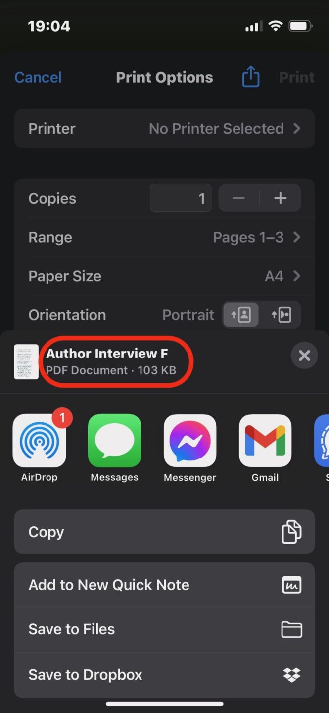 how to make a pdf file on ipad