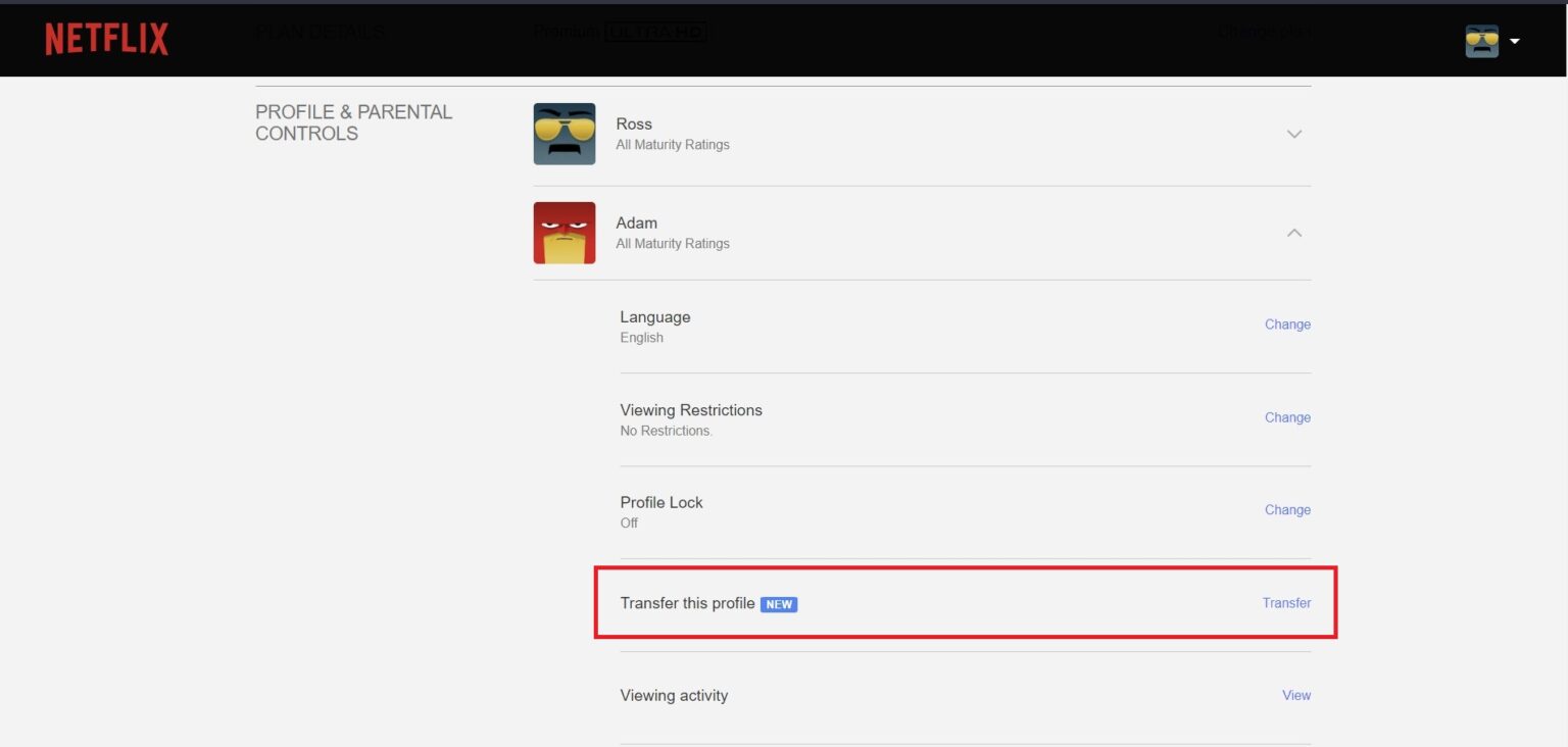 How to use Netflix's profile transfer feature - Android Authority