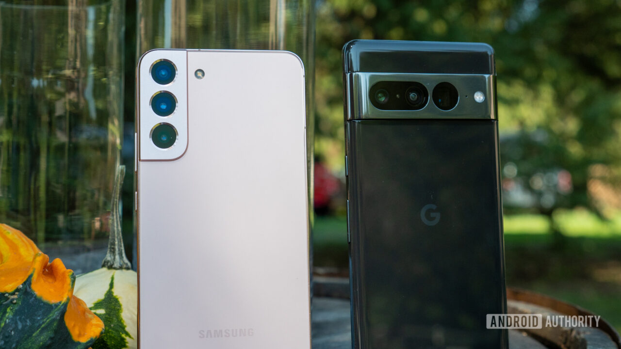 pixel 7 pro vs galaxy s22 plus