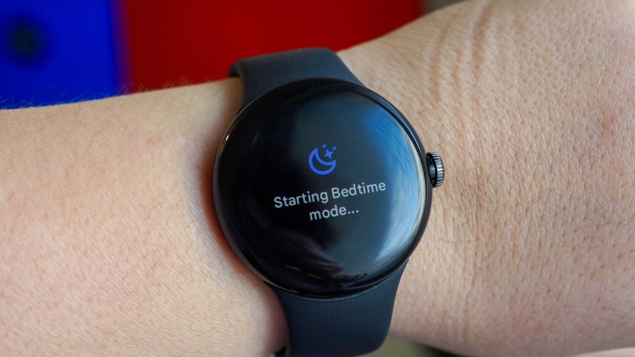 bedtime mode on pixel watch