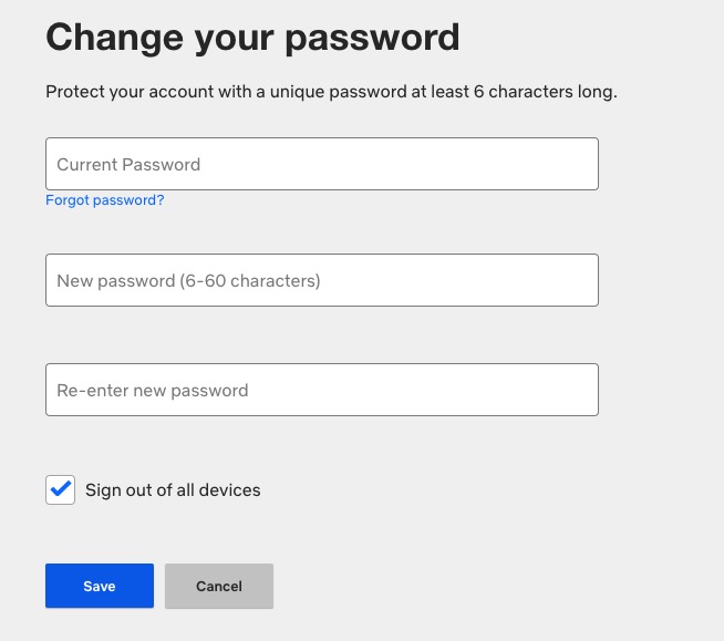 How to change your Netflix password on any device - Android Authority