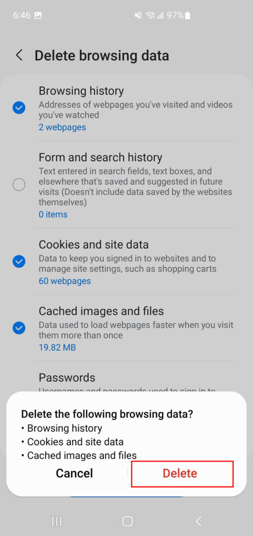 How to clear cookies and cache on any Samsung device