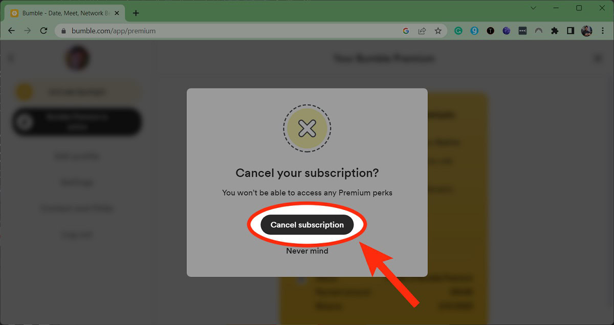 How to cancel a subscription on Tinder - Android Authority