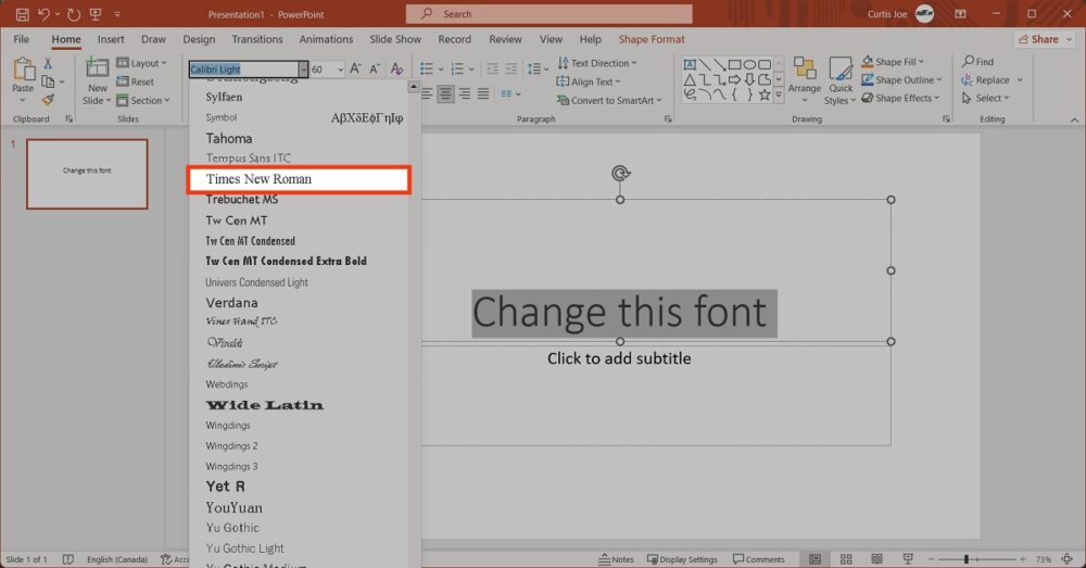 How to add fonts to PowerPoint - Android Authority