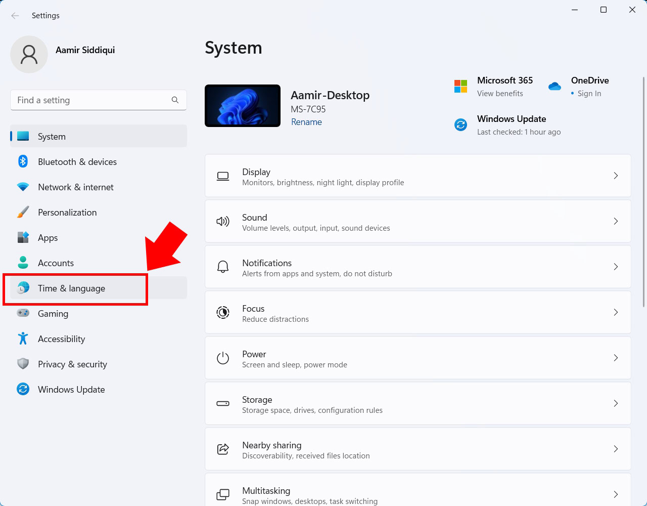 How to stop Outlook from changing timezone automatically Windows Settings 1