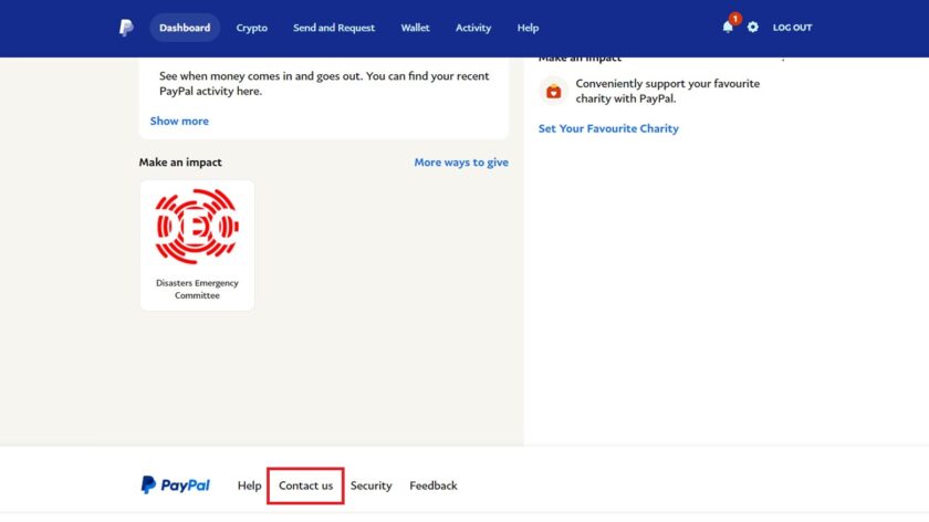 How To Contact PayPal Support Android Authority   PayPal Contact Us Link 840w 472h 