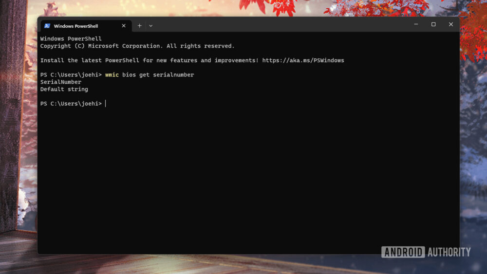 How To Find Your Computers Serial Number On Windows Android Authority 8236