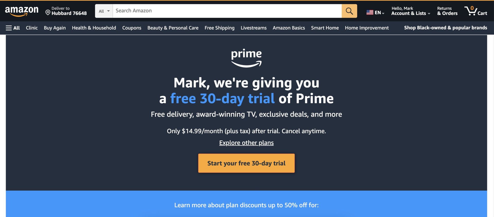 How To Sign Up For  Prime Membership In Simple Steps : A