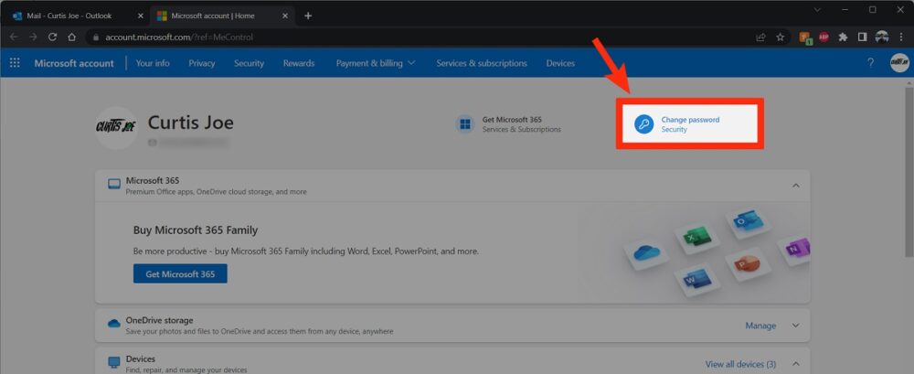 how-to-change-your-outlook-password-android-authority
