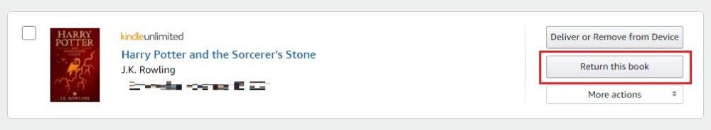 All The Ways To Return A Kindle Book On Amazon - Android Authority