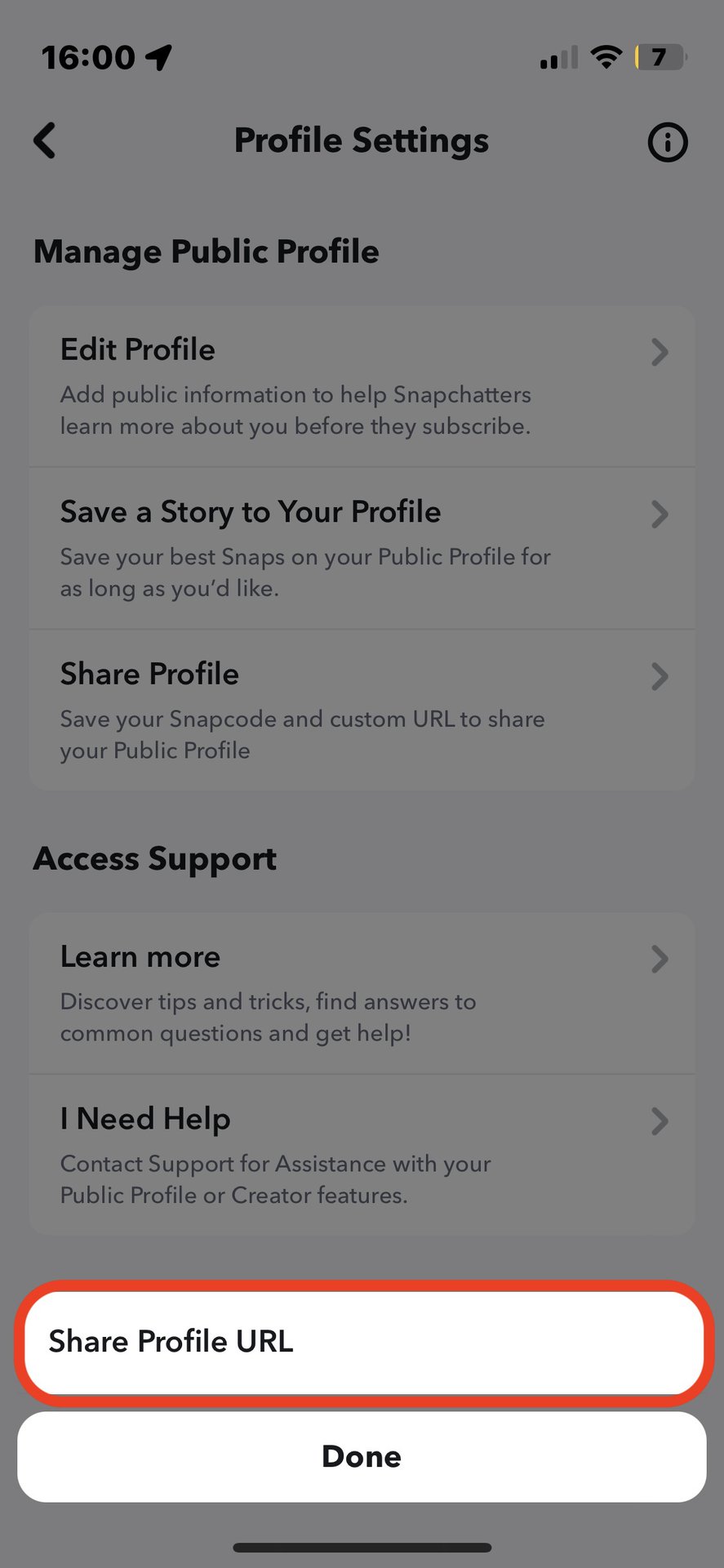Public Profiles on Snapchat