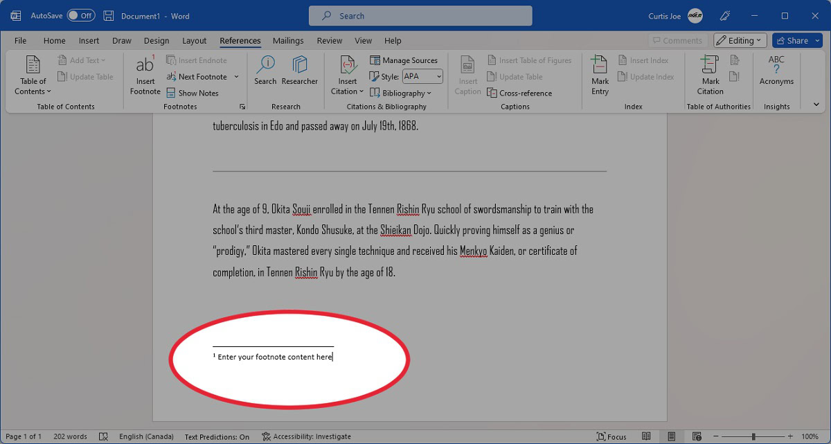 How To Add Footnotes In Word Android Authority