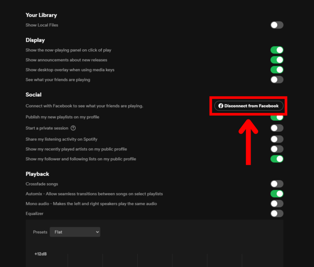 How to connect or disconnect Spotify and Facebook - Android Authority