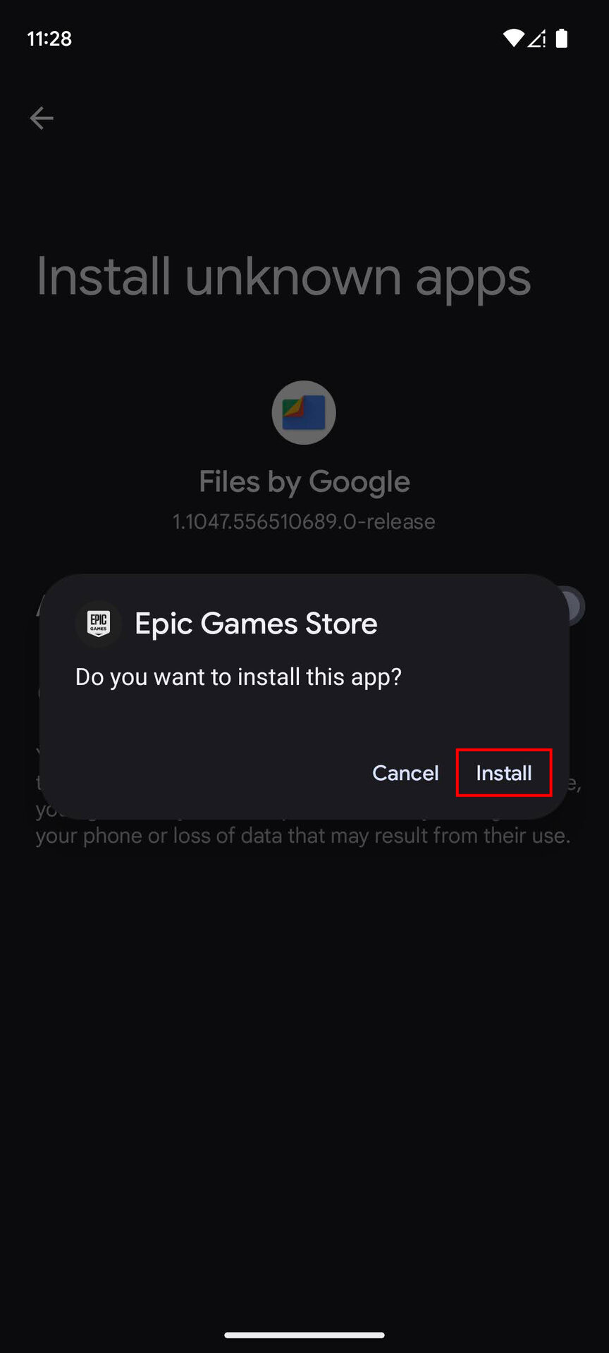 How to install an app from App Center, Play Store or using an APK