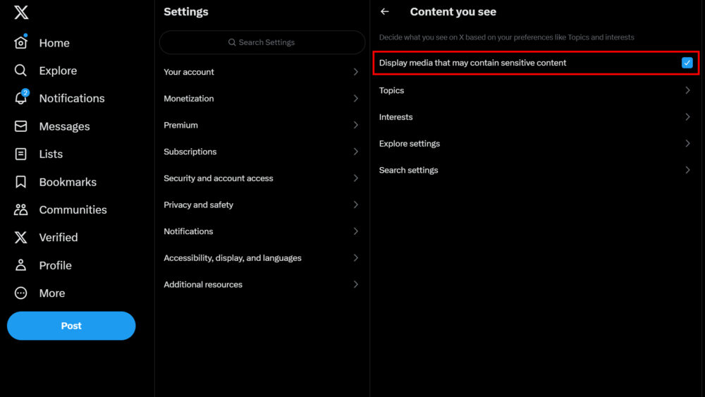 How to see sensitive content on X (Twitter) - Android Authority