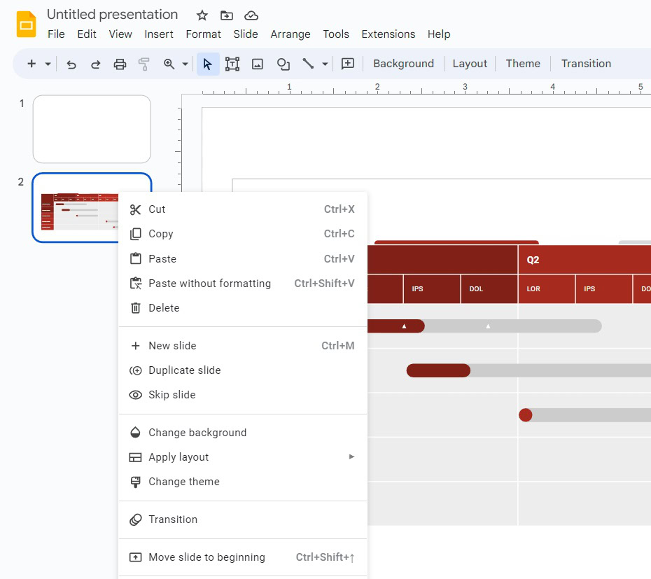 How To Duplicate A Slide In Google Slides Android Authority