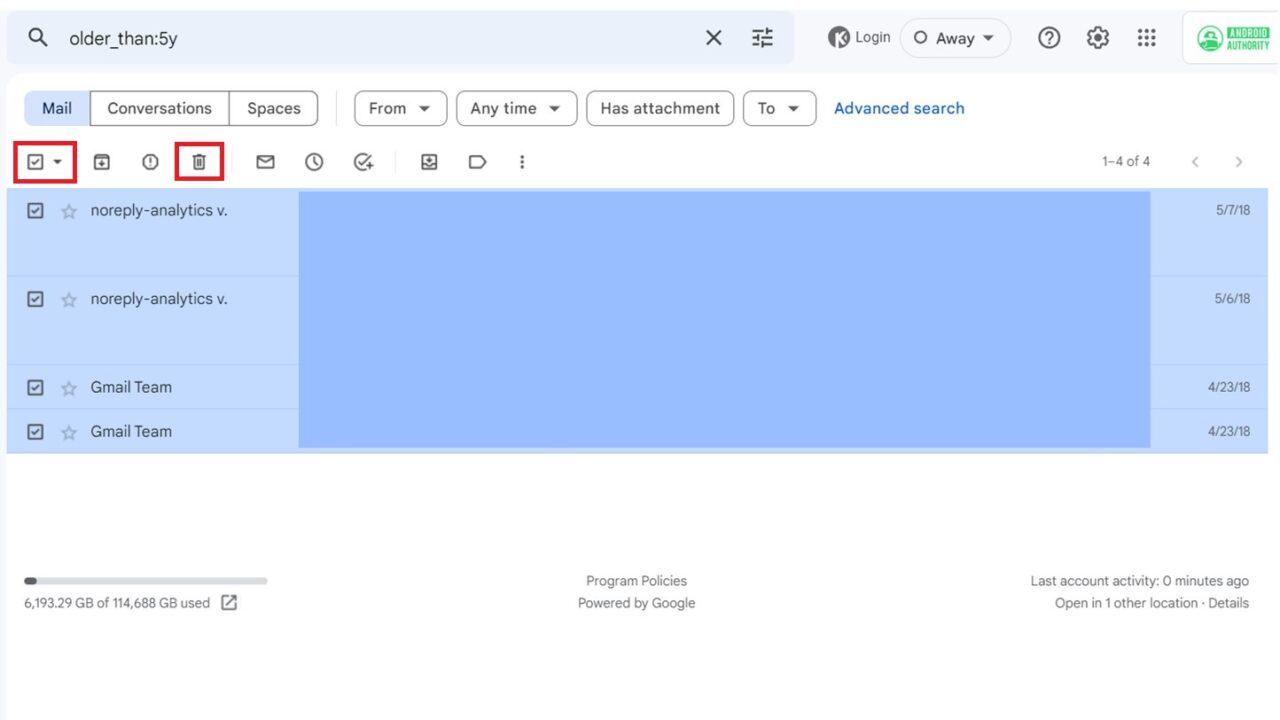 how-to-delete-old-emails-in-gmail-android-authority