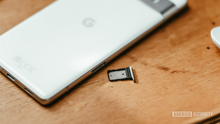 hat das google pixel 7 einen sd card slot