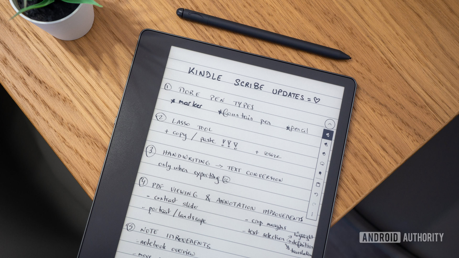 The Kindle Scribe is finally living up to its note-taking potential