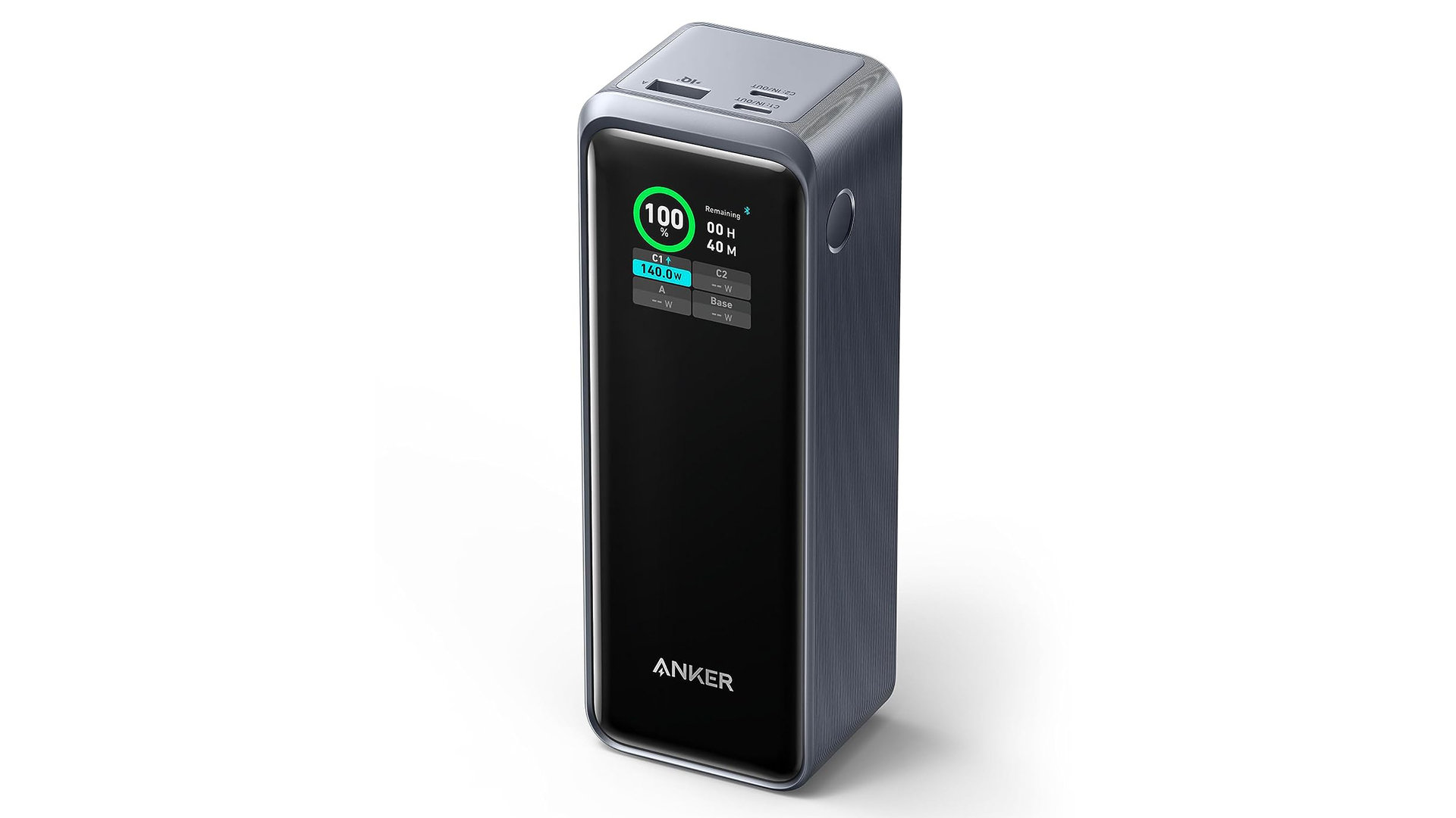 Anker Prime 20,000mAh Power Bank with 200W Output, Smart Digital Display  and 2 USB-C Ports - Fast Charging for iPhone, Samsung, MacBook, and More