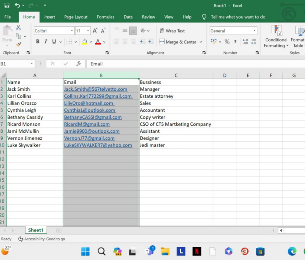 How to separate first and last name in Excel - Android Authority