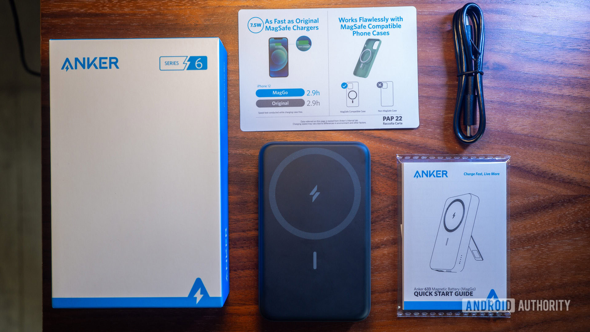 The Anker 633 magnetic battery saved me during a busy vacation