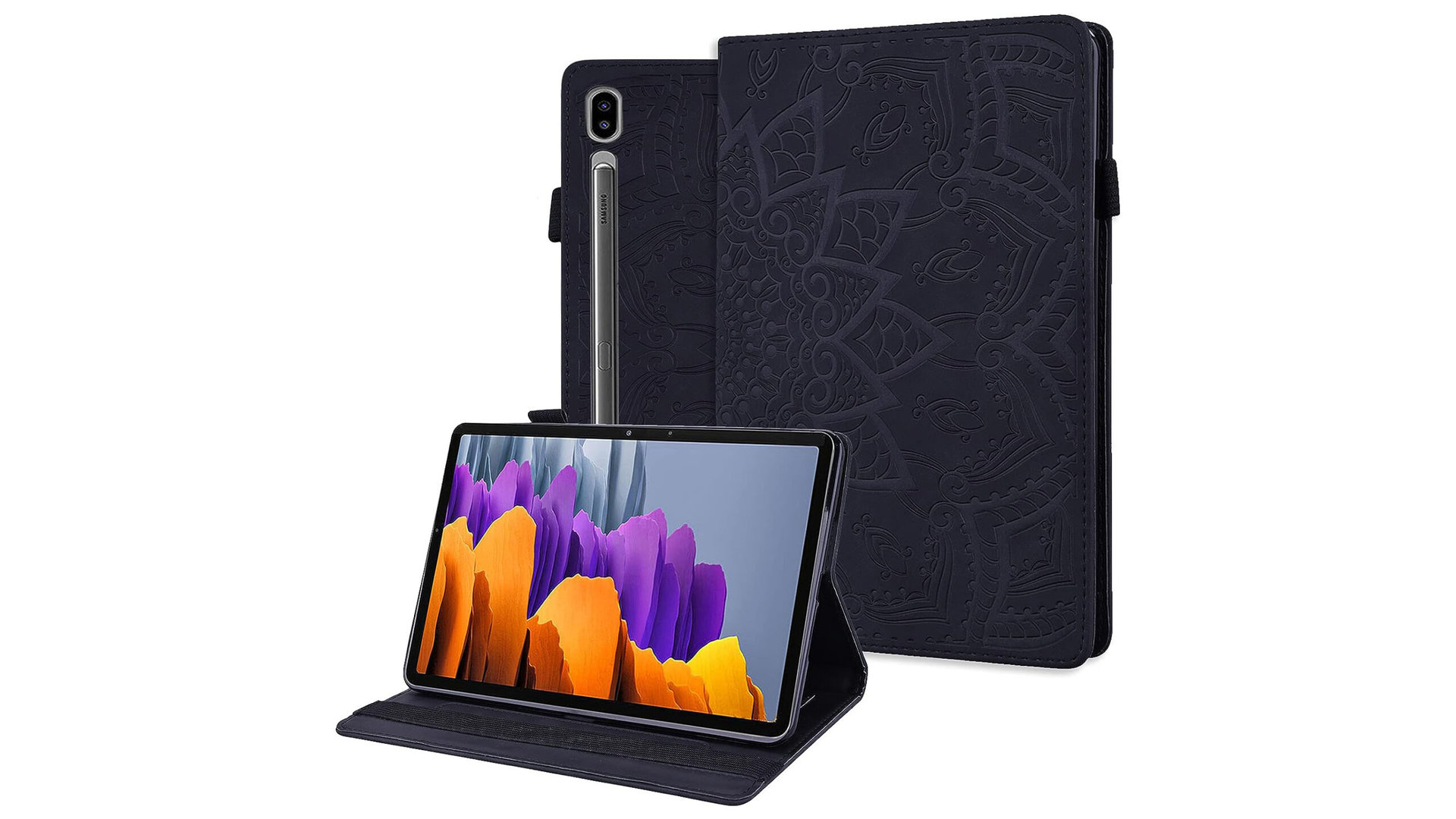 Techcircle Mandala Folio Case for Galaxy Tab S9 Ultra