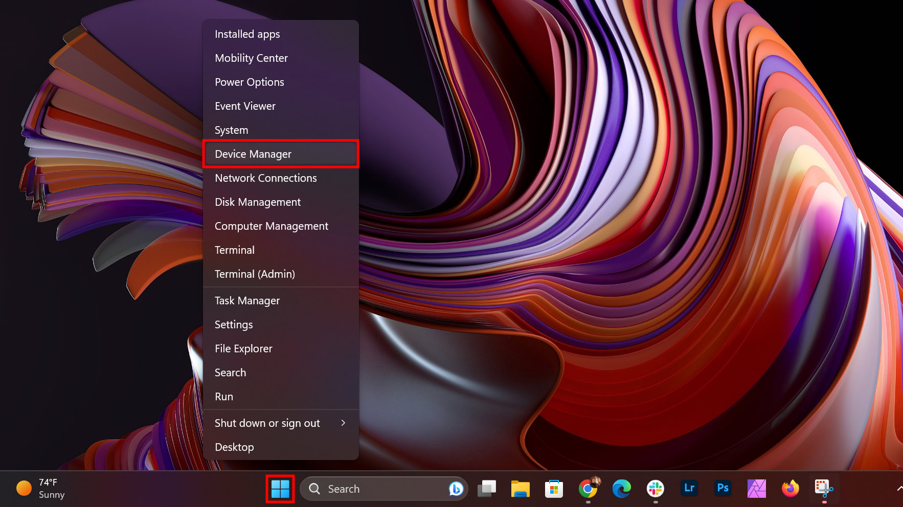 How to enable network card on Windows 1