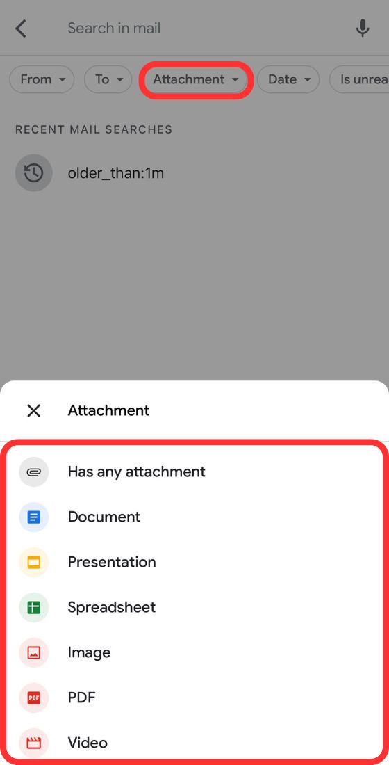 gmail attachment
