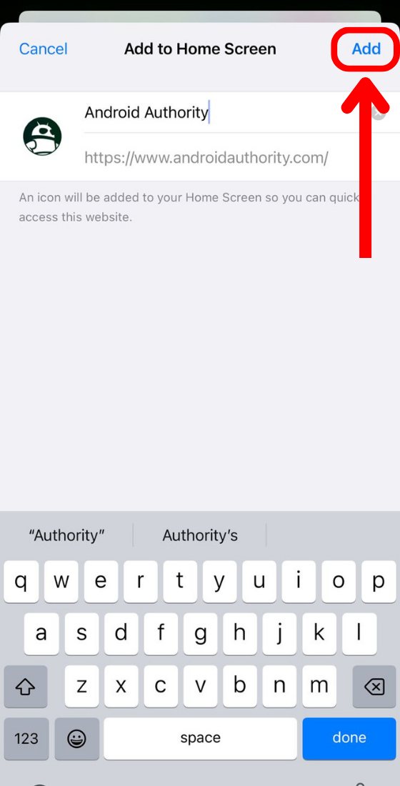 Add a website to an Android or iPhone home screen - Android Authority