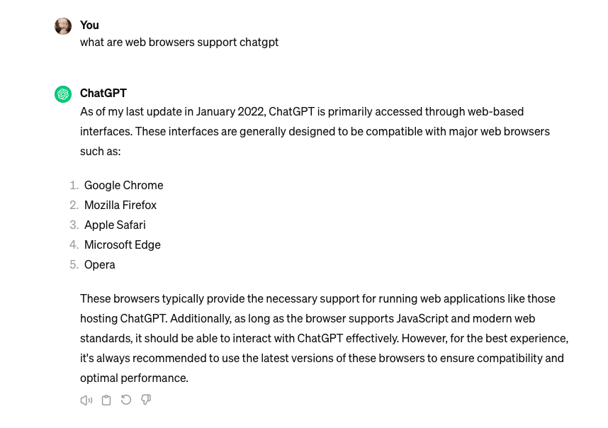 chatgpt web browsers