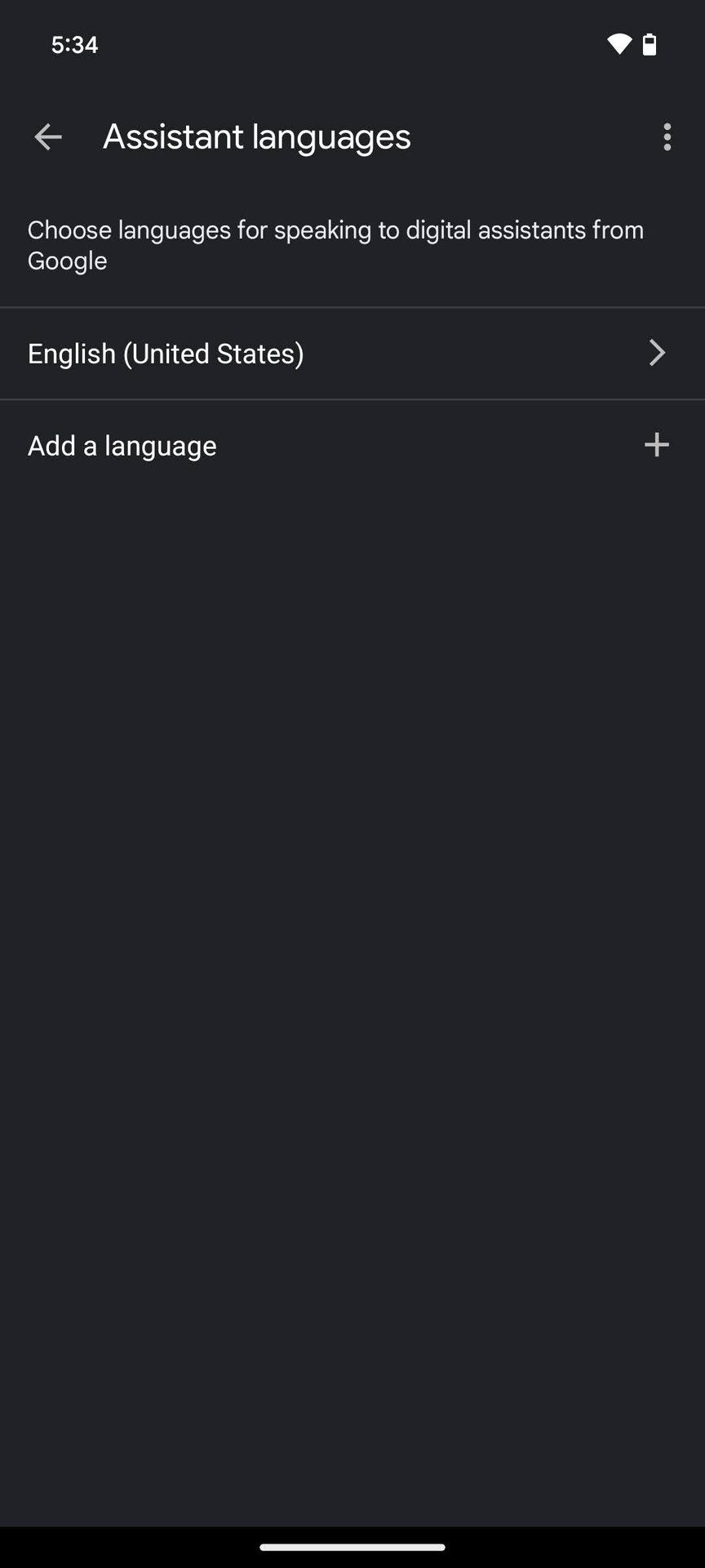How to change your Google Assistant language on Android 14 (6)