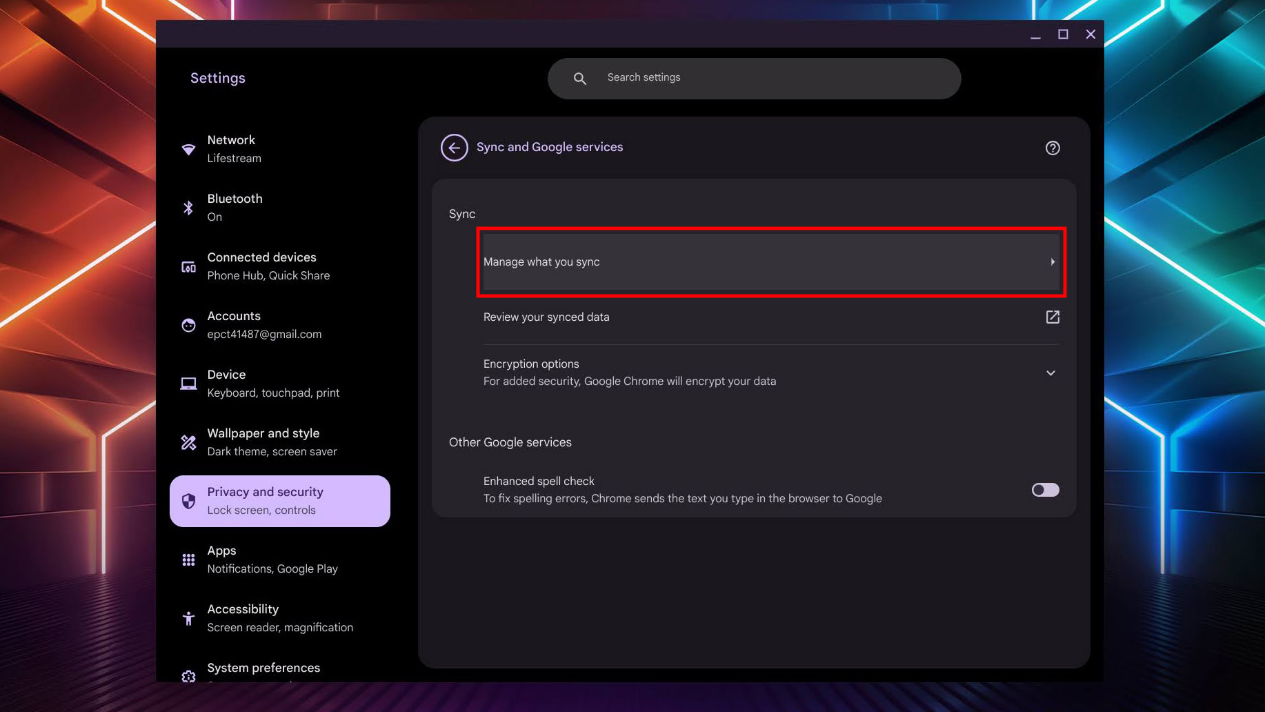 How to sync Chromebook settings across devices May 2024 (2)