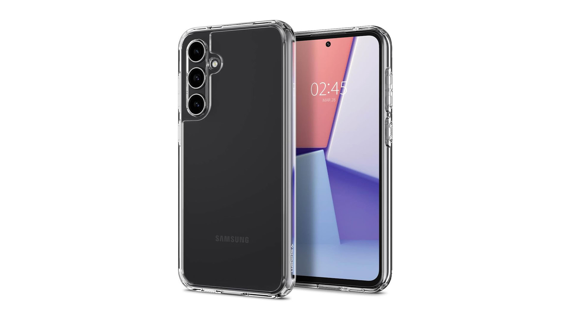 Galaxy S23 / S23 Plus / S23 Ultra Case, Spigen [ Liquid Crystal ] Clear  Cover