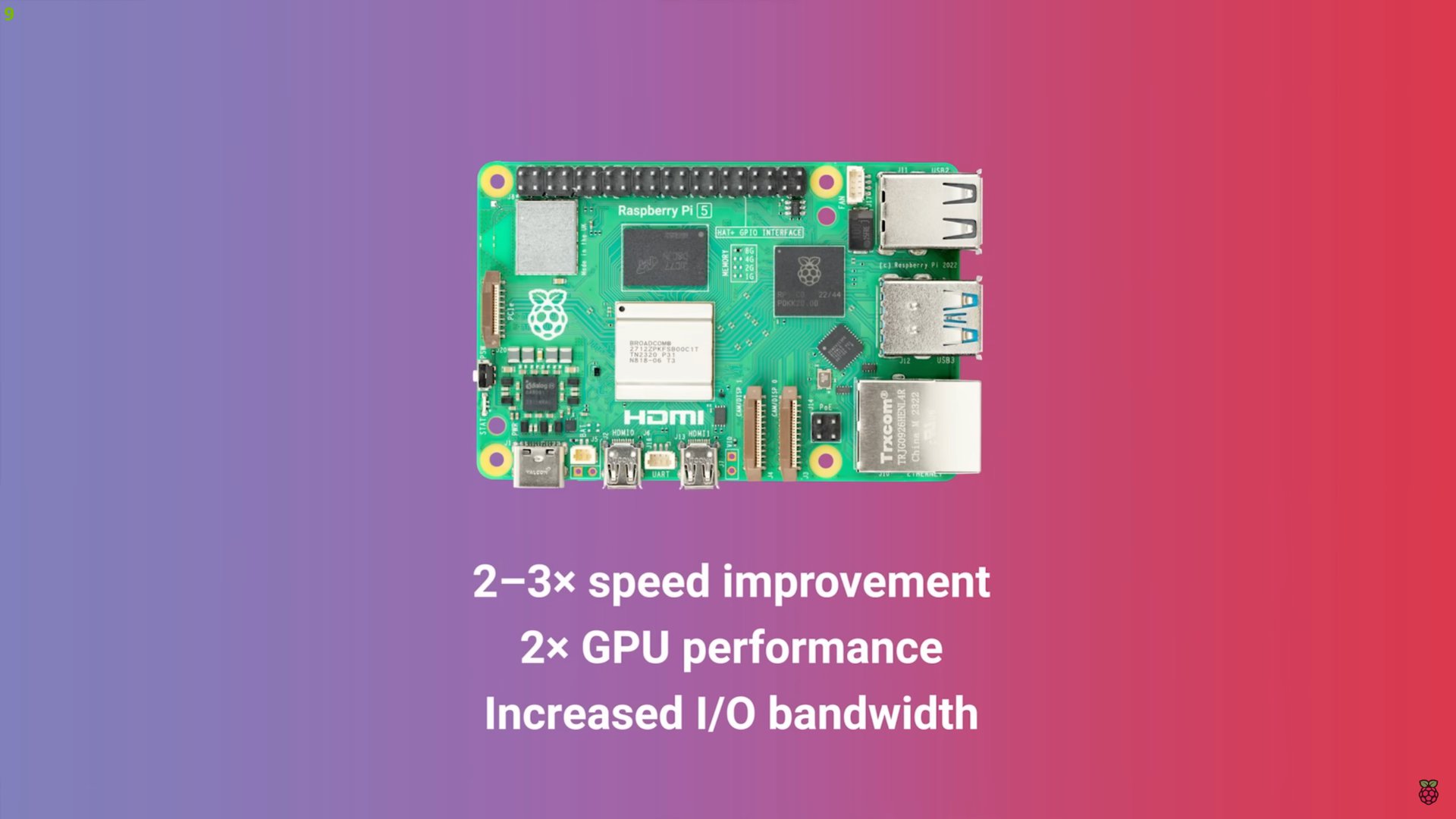 Raspberry Pi 5 Micro SD Card Speed