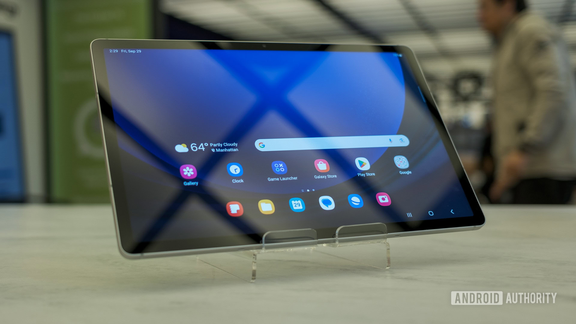 Samsung Galaxy Tab S9 FE+ Tablet with Bluetooth S Pen, Android, 8GB RAM,  128GB, Wi-Fi, 12.4, Grey