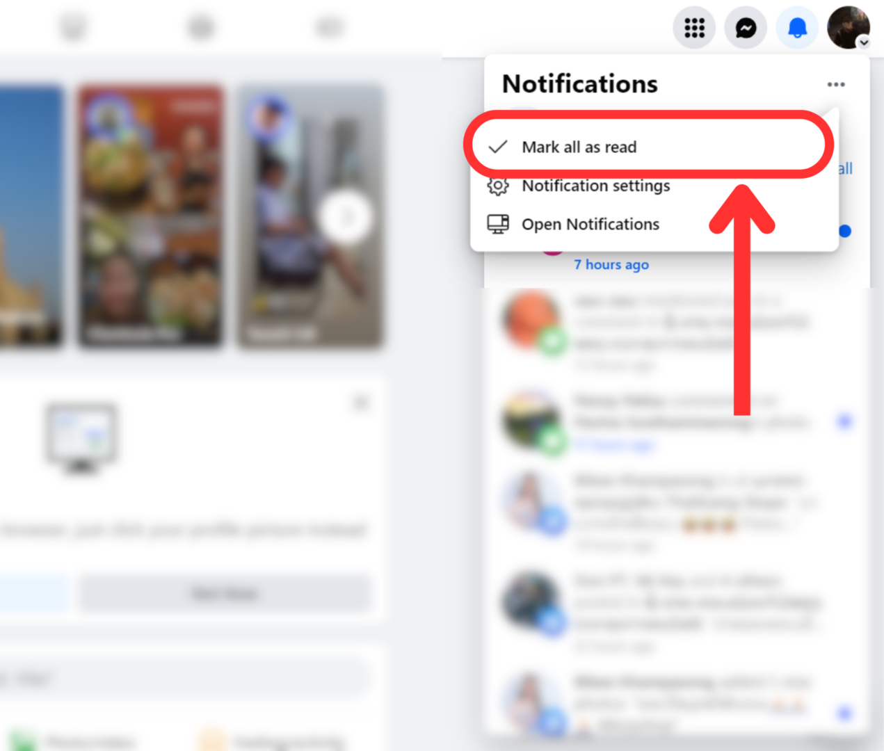 comment enlever le son des notifications sur facebook