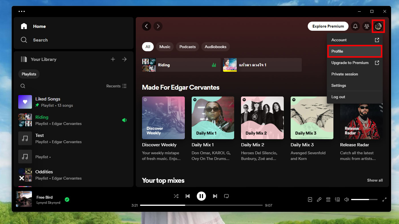 How to see your stats on Spotify (desktop and web player) (1)