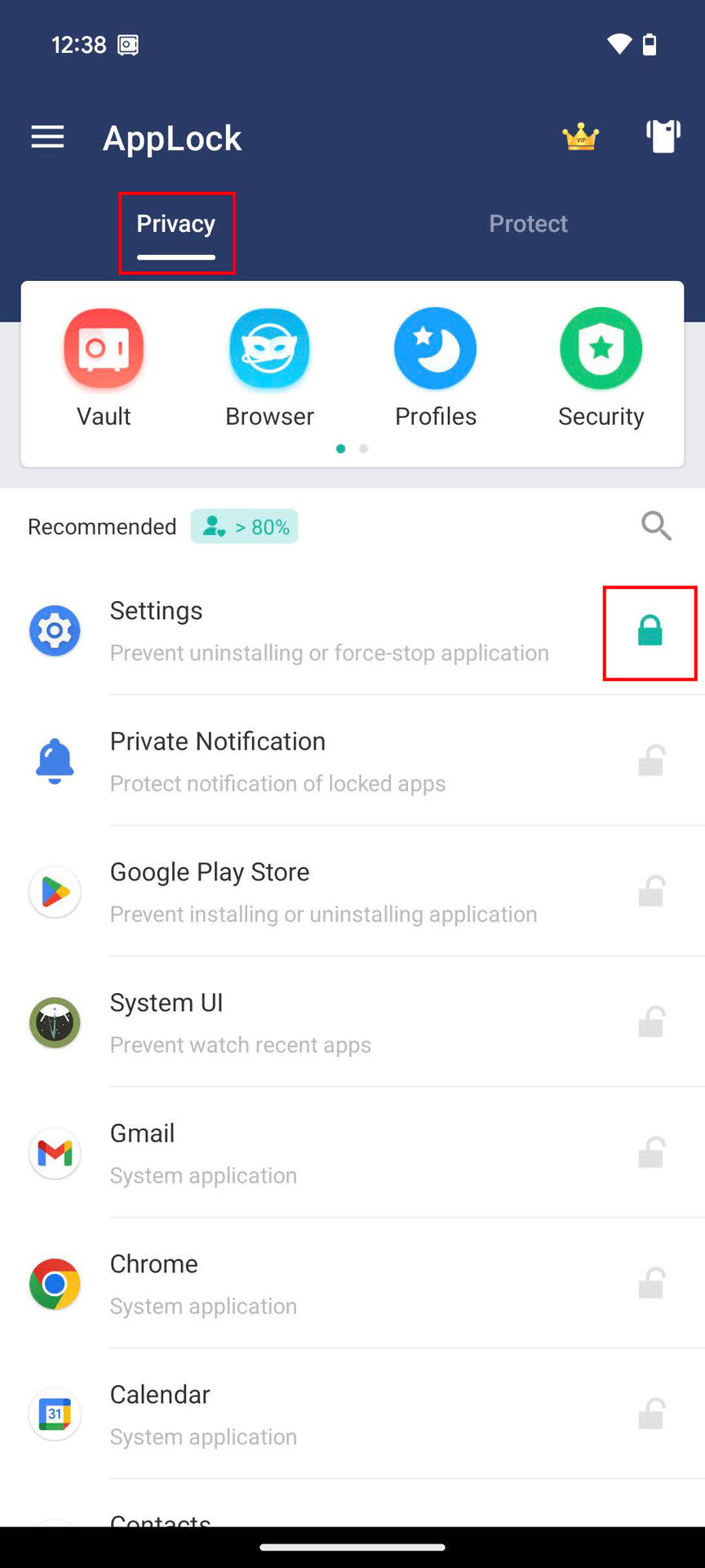 Lock apps and files using AppLock (3)