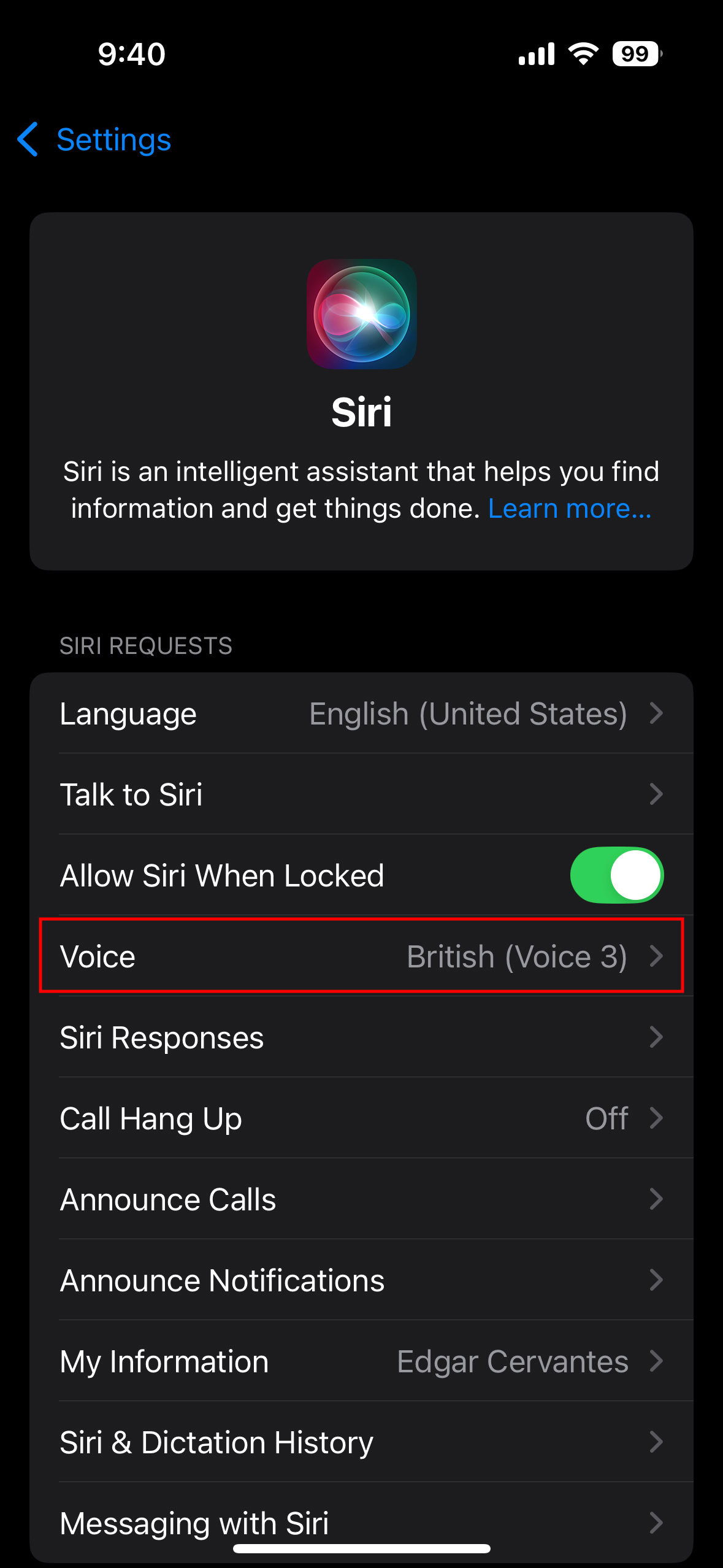 How to change voice on Apple Maps 2