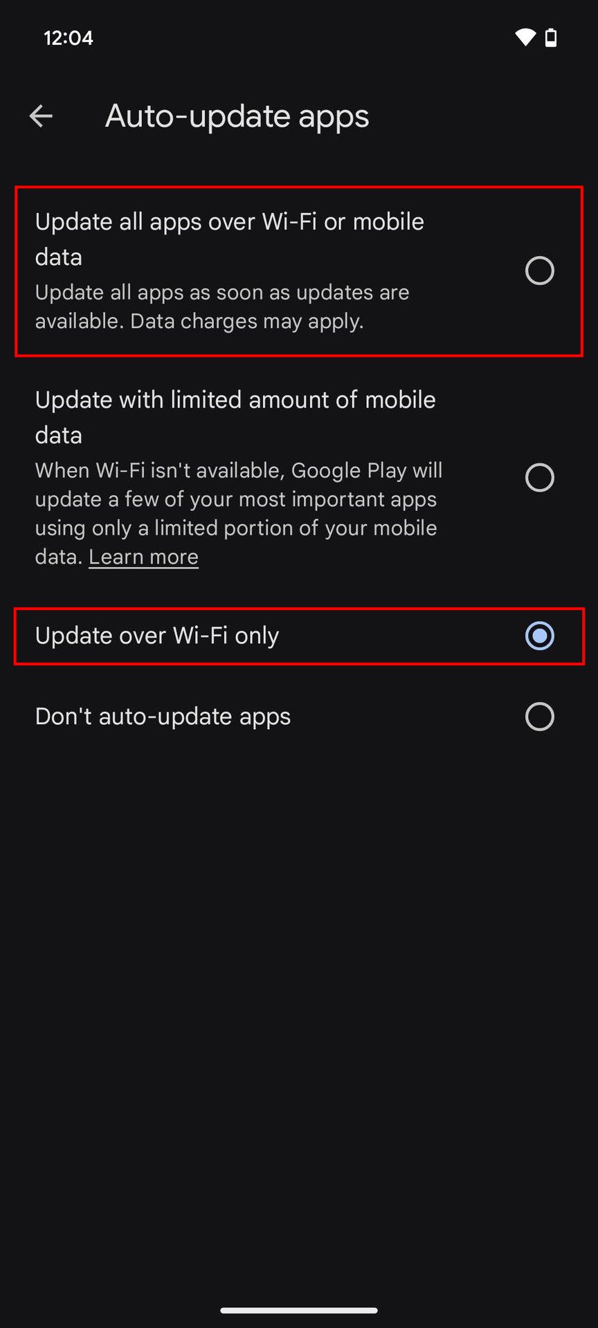 How to enable auto updates in the Google Play Store (4)