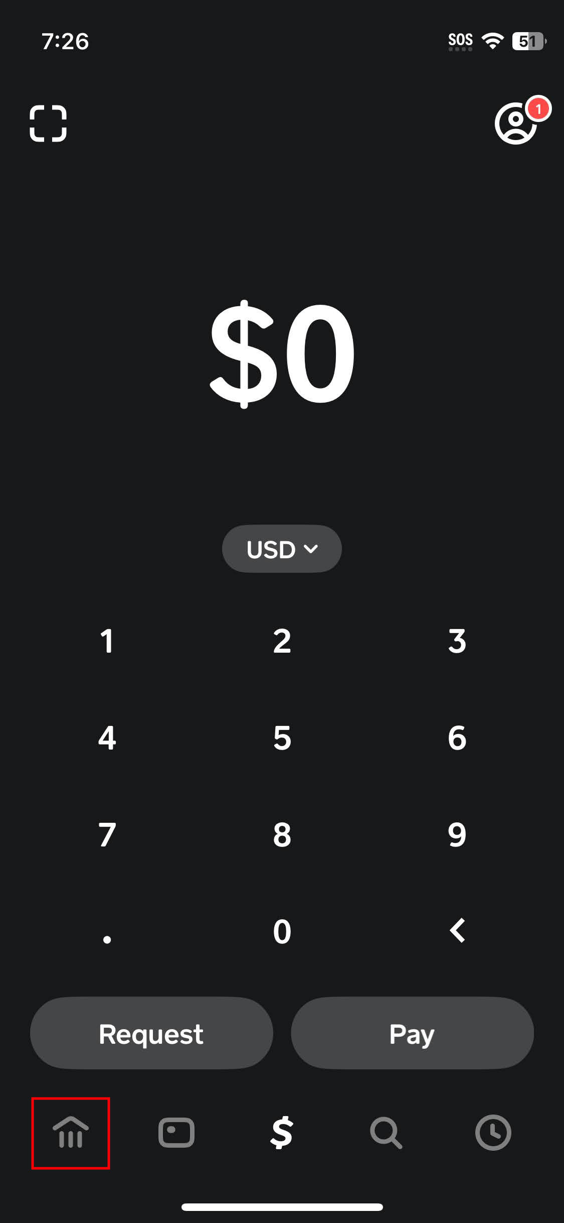 How to send Bitcoin to another Cash App user (1)