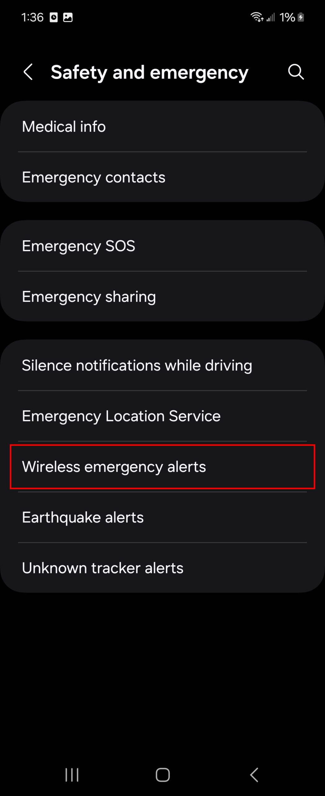 How to turn off Amber alerts on Samsung phones 2