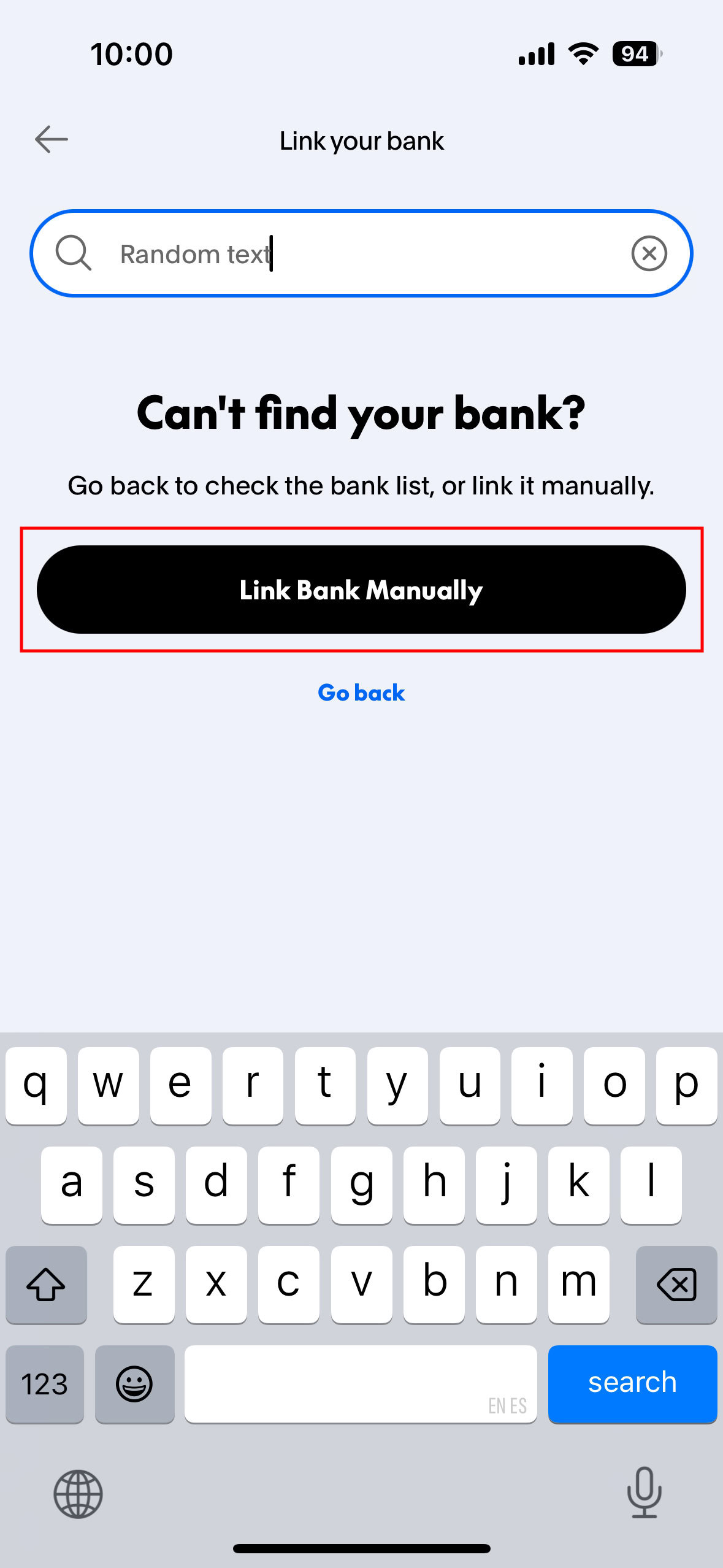 Link your Cash App bank account to PayPal and transfer money directly 4