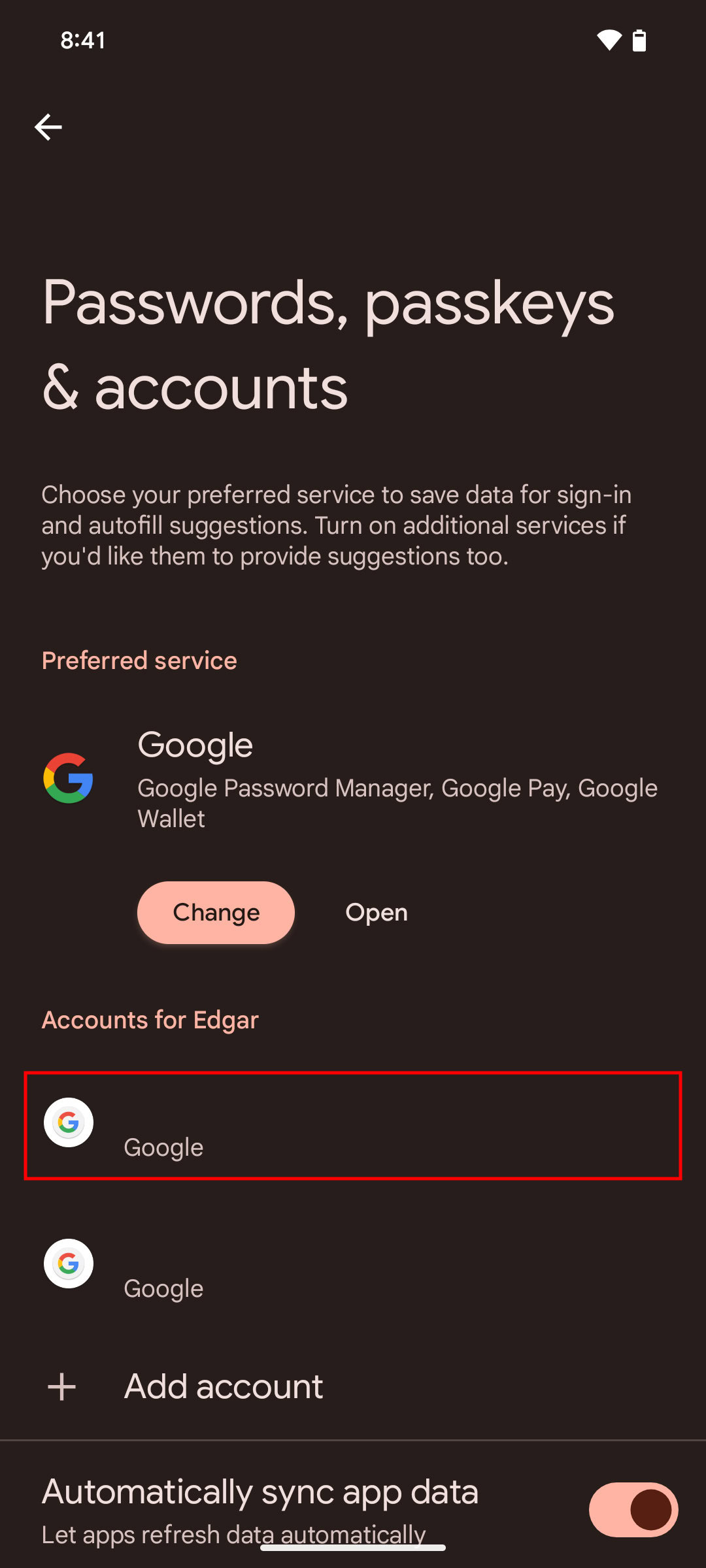 How to sign out of Gmail on Android 3