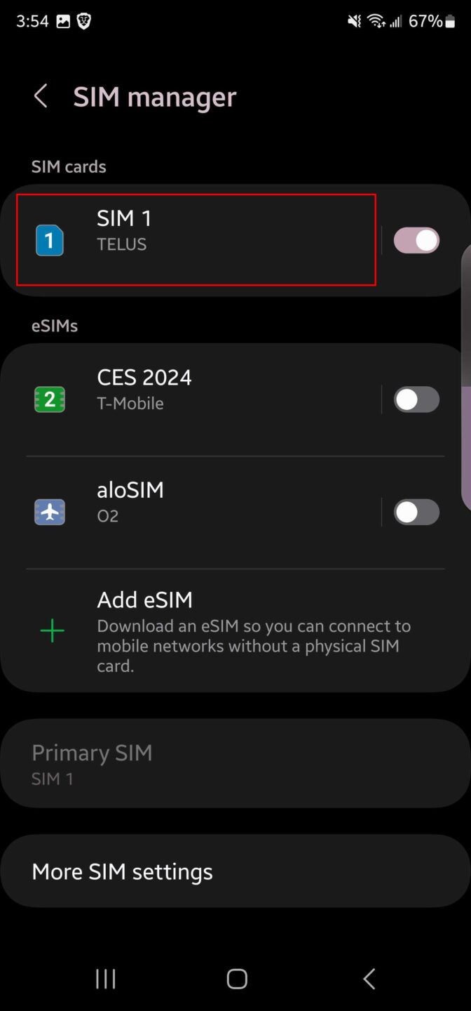 How To Activate An ESIM On The Samsung Galaxy S23 - Android Authority