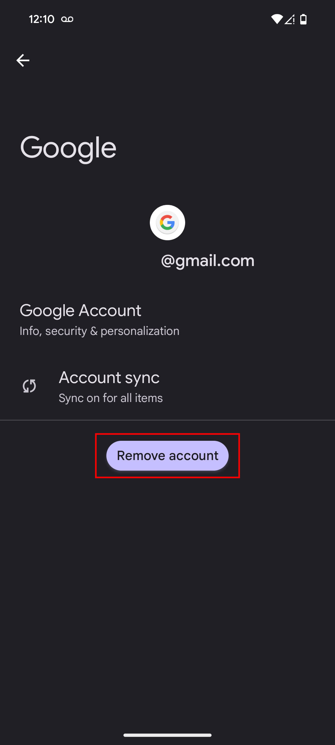 How to remove your Google Account on the Play Store (4)