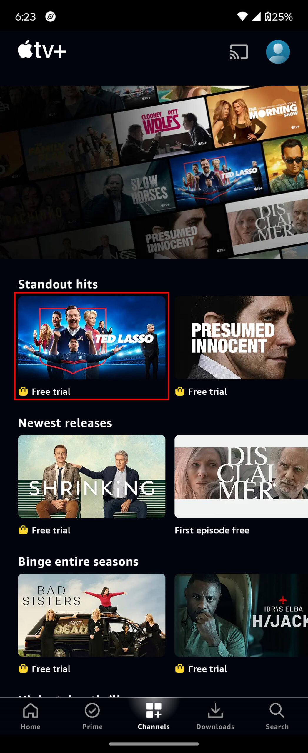 How to watch Apple TV Plus on Android using Amazon Prime Video (3)